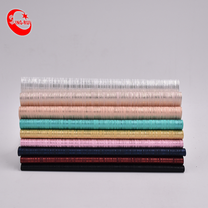 New Style Stripe Gold Pu Synthetic Leather Fabric Embossing Leather