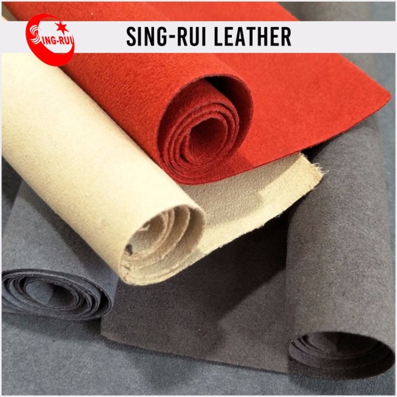 Durable Microfiber Suede fabric Leather for Shoes and bags