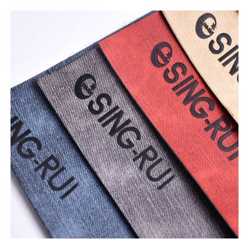 2022 made in China factory pressure change Color high quality Artificial Pu Leather for Notebook and Jeans Label / Dairies