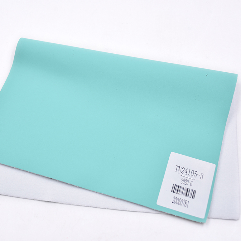 High Quality eco-friendly synthetic leather excellent moisture permeabilit touch silicone leather Suitable for babies