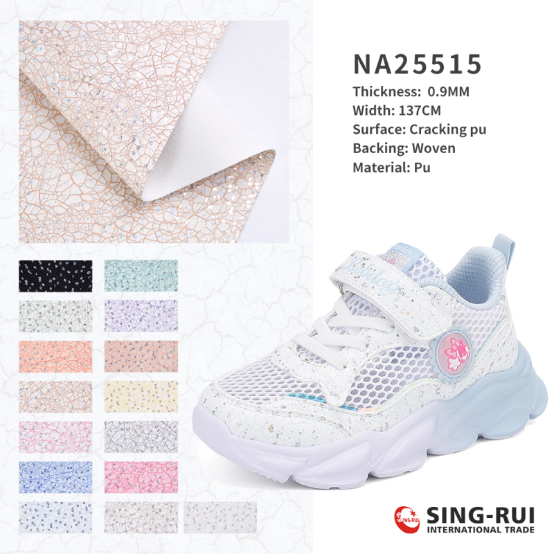Wholesale 0.9mm faux leather fabric widely used superior quality pu leather for shoe