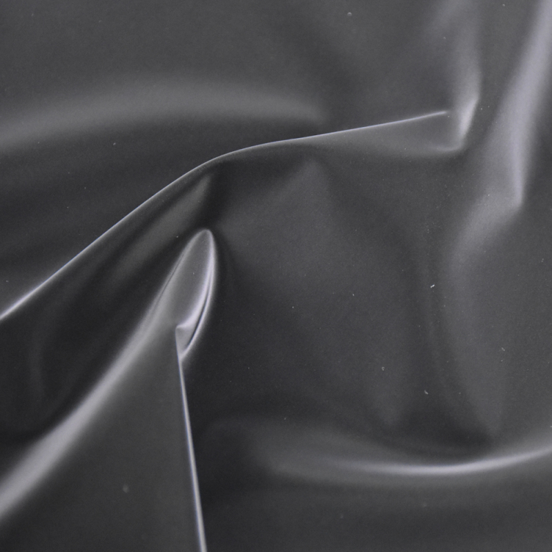 SK229057 soft skin-feeling material suitable for garment leather  0.2MM  thickness  backing Pongee Made in China factory