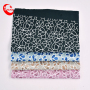 Shiny Sparkly Fine Knitted Flower Embroidery Sequin Fabric Glitter Faux Leather Sheets For Bags Decoration