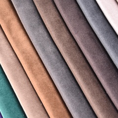 Sing-rui Wholesale Sofa Fabric Velvet Textile 100% Polyester Holland Velvet Upholstery Fabrics For Furniture