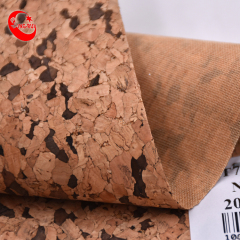 Новый дизайн пу Португалия веганская кожа пробковая кожаная тканевая сумка бумажник переработка листовая кожаная ткань для сумочки