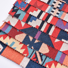 Proveedor Mayorista de Tejido Textil Varios patrones Tejido de Poliéster Tapicería Sofá Material Tejido