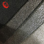Metal Film Woven Backing Pu Leather For  Shoes