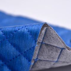 Стеганая вышивка Rexine 3D 5D Автомобильный напольный коврик Рулонная губка Искусственная кожа ПВХ / искусственная ткань Материал для автомобильного коврика