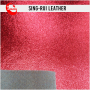 Multi-color Fashionable Foiled Pattern Synthetic Leather Microfiber Material