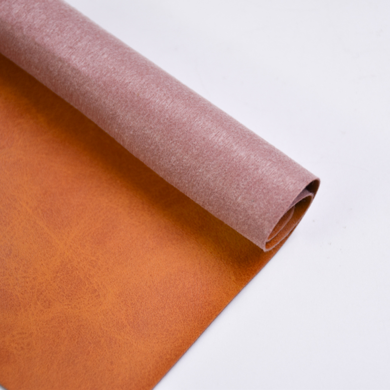 Business style PU synthetic leather for phone case notebook binder package recycled leather