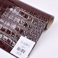 Nuevo cuero sintético de PVC para fábrica de bolsos en Wenzhou