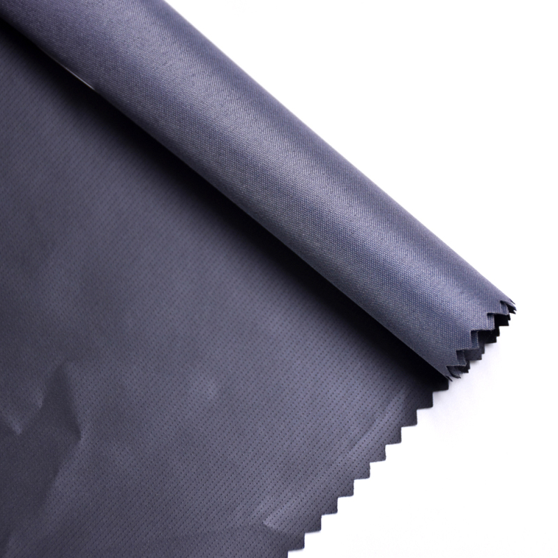 Made in China factory with soft skin-feeling material suitable for garment leather  0.2MM  thickness but firm backing Pongee