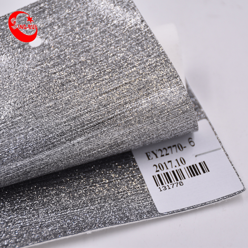 Wholesale Glitter Leatherette Cushioning Pu Leather
