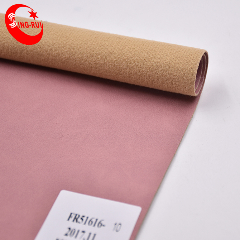 Wenzhou Synthetic Leather Manufacturer Super Beautiful Color Synthetic Water Resistant Leather