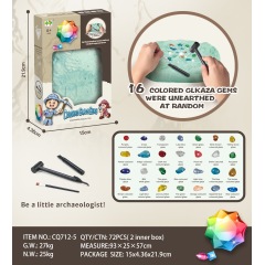 Children stem education stone gemstone fossil science dig Toys For Kids