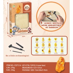 Children stem education stone gemstone fossil science dig Toys For Kids