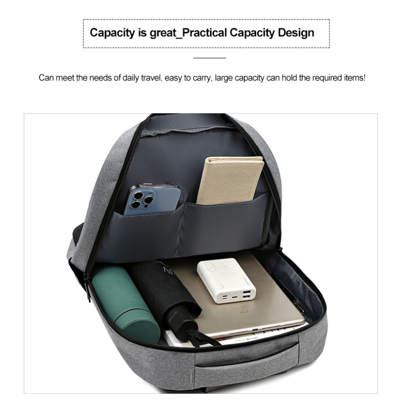 Business Computer Backpack Large Capacity, Multi-Compartment, Waterproof USB Charging