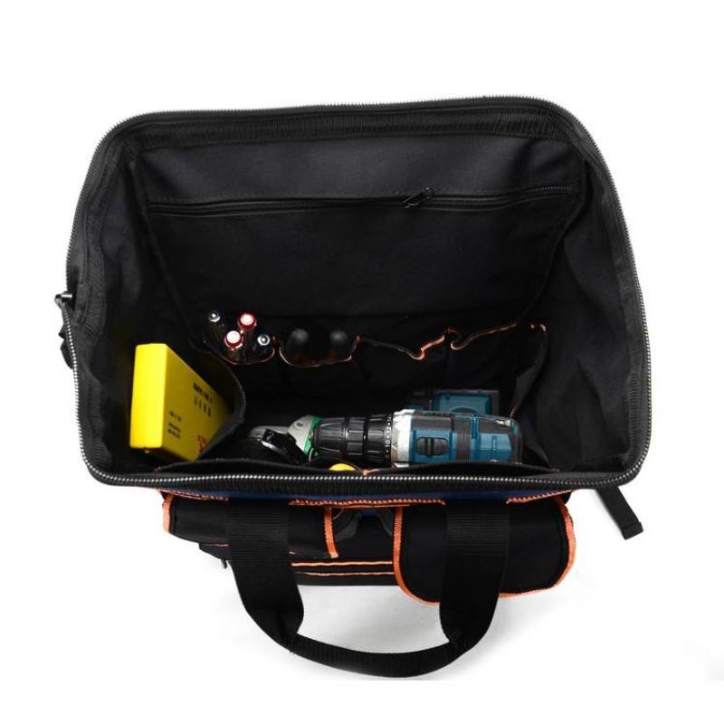 Custom Logo Tool Backpacks | 40L Industrial Organizer with Waterproof Compartments