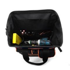 Custom Logo Tool Backpacks | 40L Industrial Organizer with Waterproof Compartments