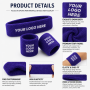 Custom Terry Cloth Sweat Band Set Embroidered Logo Sports Wristband Headband Set for Gym Fitness Running Promotional Gifts