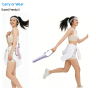 OEM Custom Logo UPF50 Lightweight Portable Shoulder Strap Compact Travel Sun Rain Umbrella for Women