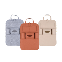 Durable Felt Car Seat Organizer – Space-Saving Hanging Storage Solution Durable Felt Car Seat Organizer – Space-Saving Hanging Storage Solution