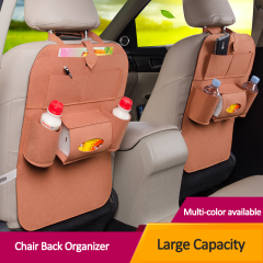 Durable Felt Car Seat Organizer – Space-Saving Hanging Storage Solution