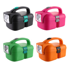 Mini Hardware Professional Battery Led Flashlight Household Home Use Box Repair Hand Tool Set Kit 29 Pcs Emergent Socket