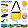 Custom Logo Waterproof Crossbody Bag IPX7 PVC Dry Shoulder Chest Pouch OEM for Outdoor Sports Brand Wholesale