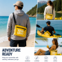 Custom Logo Waterproof Crossbody Bag IPX7 PVC Dry Shoulder Chest Pouch OEM for Outdoor Sports Brand Wholesale