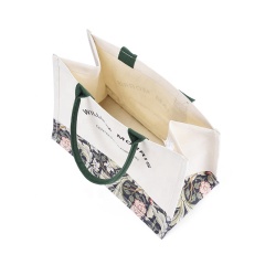 Custom Women's tote Bag Fashion Designer Handbag Print Ladies Branded Book Canvas Cotton Tote bag