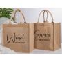 Natural Grocery Bags Custom Tote Bags with Customizable Handles