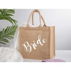 Natural Grocery Bags Custom Tote Bags with Customizable Handles