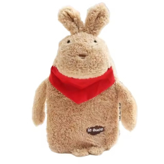 Cute Rabbit Cartoon Shape Thermos 1000ml Hot Water Bottle Christmas Gift Hot-water Bag With Cover