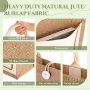 GOTS Organic Jute Tote | ISO 6330 Wash-Tested + RFID Security 