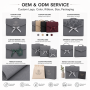 Custom Logo Eco Friendly Felt Gift Bag 40x30cm Luxury Felt Envelope Packaging Bag with Ribbon for Corporate Gifts and Clothing