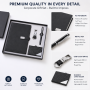Custom Logo 4 in 1 Corporate Gift Set A5 Notebook Pen USB Flash Drive Business Card Holder Executive Promotional Gift Box