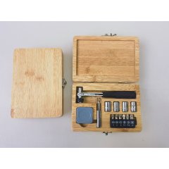 13pcs Promotional Household Ratchet Handle Tool Kit With Bamboo Case Giveaway High Quality Hand Tool Set