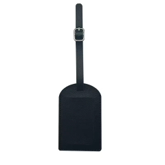 Travel PU Leather Luggage Tag Customizable Suitcase Tag for Women and Men