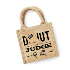 Wholesale Waterproof Jute Tote Bag with Reinforced Handles Button Closure 