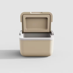Plastic Ice Cooler Box Outdoor Camping Mini Insulated Cooler Box