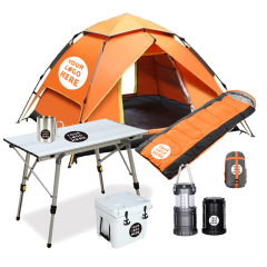 60 Seconds Set Up Double Layer Camping Equipment Outdoor Waterproof Tents