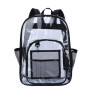 See Through Waterproof Backpack Heavy Duty School Transparent Bookbag Women Large PVC Clear Backpack for Men