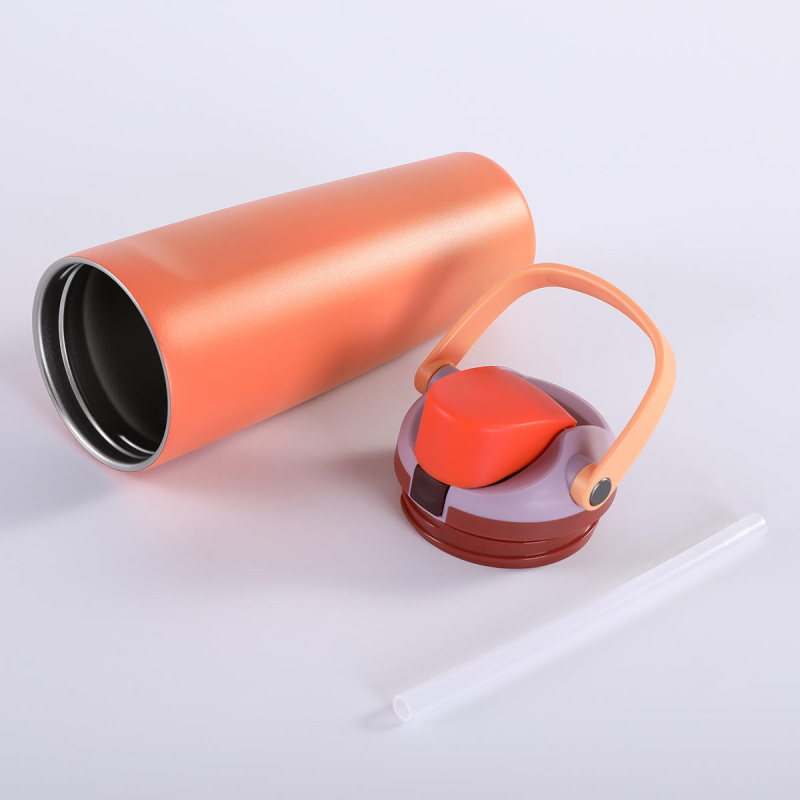 Custom Logo 40oz Stainless Steel Tumbler with Handle Double Wall Vacuum Insulated Water Bottle for Travel Outdoor Sport