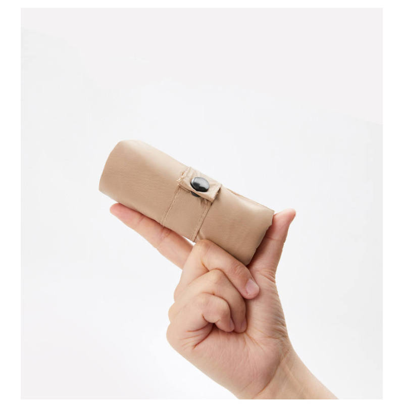 Custom Design Grocery Organic Eco Friendly Folding Nylon Polyester Reusable Foldable Tote Shopping Bag With Logo