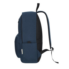 Sac à dos scolaire imperméable pour ordinateur portable, en gros, avec doublure en polyester et ceinture à coussin d'air, idéal pour les voyages et les affaires.