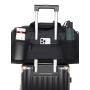 Business Travel Bag with Shoe Compartment – Large Capacity, Multi-Functional  Luggage Strap Design