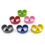 Factory Customized Logo Pattern Printed Festival Activity Silicone Plain Custom Slap Bands Slap Bracelet With Logo