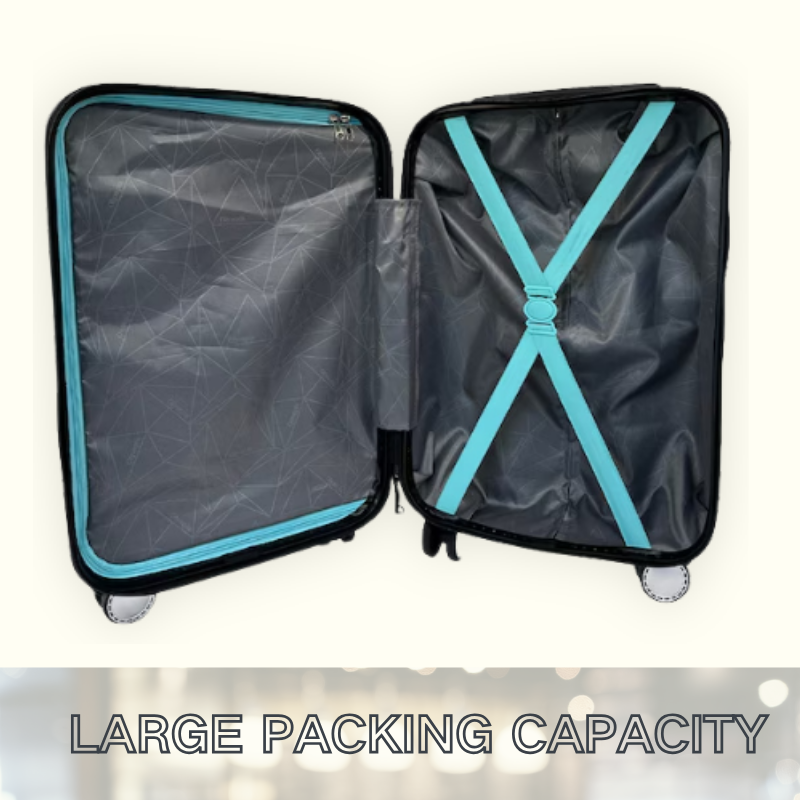 OEM Custom Luxury Suitcase with Carry-on ABS Factory Direct Large Capacity 20