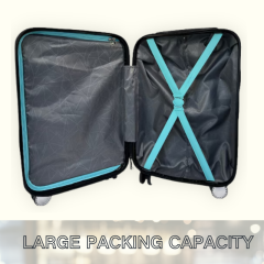 OEM Custom Luxury Suitcase with Carry-on ABS Factory Direct Large Capacity 20